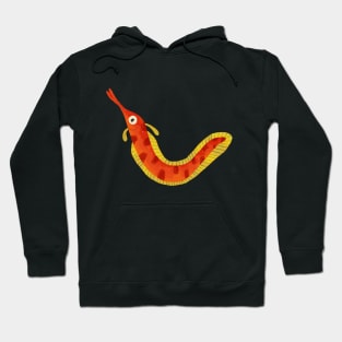 Cute Little Red Eel Hoodie